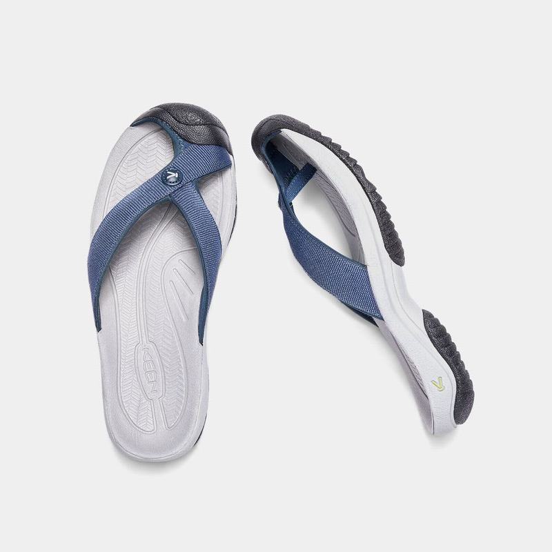 Keen Waimea H2 Mens Sandals Navy/Grey Discount (3241-TDKYL)